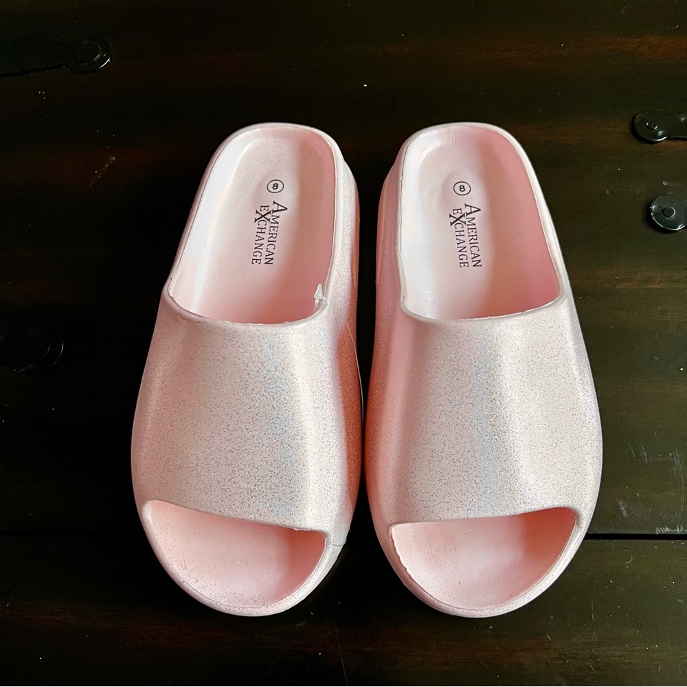 American Exchange Bea Glitter Slides